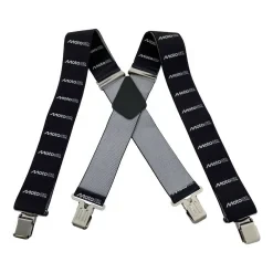 Hosenträger MotoGP schwarz/weiss Universalgrösse