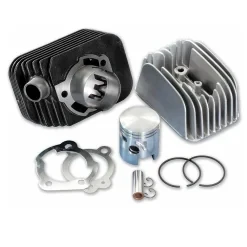 Zylinderkit Polini 43mm Axe 12mm Guss Piaggio Ciao/SI mit Kopf
