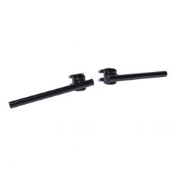 Lenkerstummel HH (Paar) Stahl Ø22mm für Ø35mm schwarz mit CH-Hom