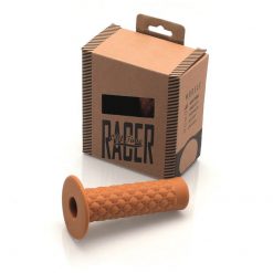 Griffe CAFE RACER (Paar) STREET - CHESTERFIELD (Ø 22 x 120mm) in BRAUN (ge