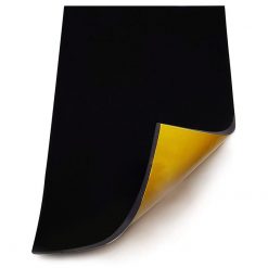 Neoprenplatte 4R selbstklebend (500 x 350 x 10mm) in Schwarz