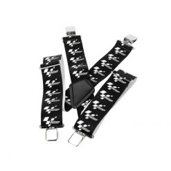 Hosenträger MotoGP schwarz/weiss Universalgrösse