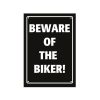 Parkschild BEWARE OF THE BIKER (Grösse: 205x290mm)