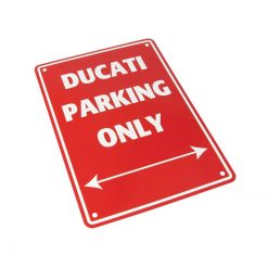 Parkschild DUCATI PARKING ONLY (Grösse: 205x290mm)