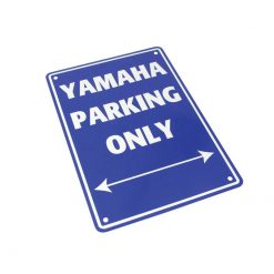 Parkschild YAMAHA PARKING ONLY (Grösse: 205x290mm)