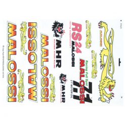 Aufkleberset Malossi 31x24cm