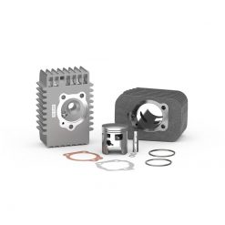 Zylinderkit Malossi 46.5mm/10mm Guss mit Zylinderkopf Piaggio SI