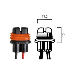 Fassung/Sockel H8/H9/H11 für Glühlampe