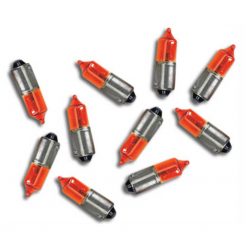 Glühlampe orange 12V 23W BA9s (180°) (1 Stück)