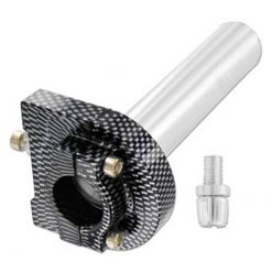 Gasgriff TNT universal Alu carbon look