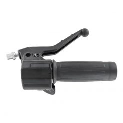 Gasgriff Alu Peugeot 103 SP schwarz altes Modell