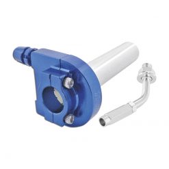 Gasgriff TNT universal Alu blau eloxiert