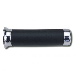 Paar Griffe Domino 145mm Ende geschlossen schwarz/chrom