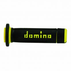 Paar Griffe Domino ATV A180  schwarz/gelb