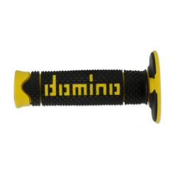 Paar Griffe Domino cross schwarz/gelb