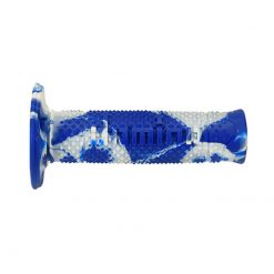 Paar Griffe Domino cross Snake blau/weiss