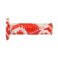 Paar Griffe Domino cross Snake rot/weiss