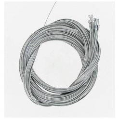 Gaskabel Bing 1,2mm x 2000mm feingeflochten Nippel 3 x 4mm (25 Stück)