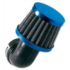 Luftfilter TNT blau 28-35mm 90° Flansch