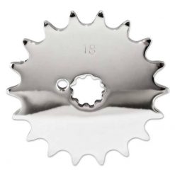 Ritzel Puch 18 Zähne, verchromt, hochglanz poliert