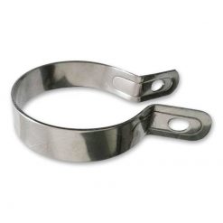 Auspuffbride verchromt universal 64mm