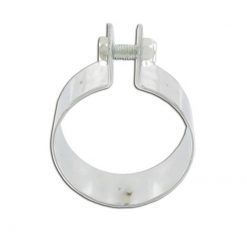 Auspuffbride verchromt universal 70mm B: 28mm