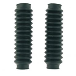 Faltenbalg schwarz Gabel Tomos (2 Stück)