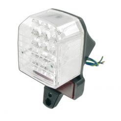 Rücklicht transparent LED mit Halter Tomos A3/A35