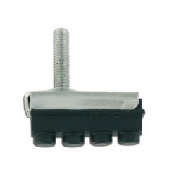 Bremsbelag mit Halterung M6 Gewinde Solex (1 Stück)