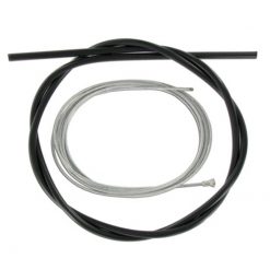 Bremskabel mit Hülle schwarz hinten Solex