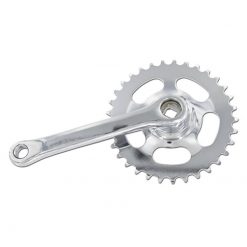 Tretkurbel rechts mit Zahnkranz Solex (Vierkant)