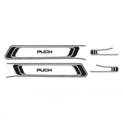 Aufklebersatz Rahmen Puch Maxi schwarz