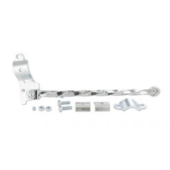 Seitenständer gedreht für Ø 23-34mm (340mm) universal chrom