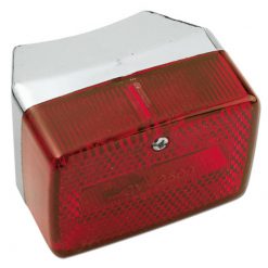 Rücklicht Puch/Sachs chrom/rot
