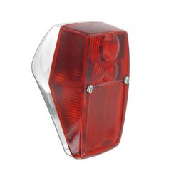 Rücklicht Peugeot 103/Mofa chrom/rot