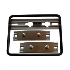 Kennzeichenrahmen Set für Wechselschilder Schnellwechselsystem (Nummernrahmen)