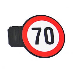 Halter Geschwindigkeitsaufkleber Clip & Ride (ohne Aufkleber)