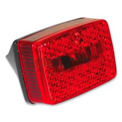 Rücklicht Puch/Sachs schwarz/rot original ULO mit Reflektor