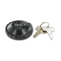 Tankdeckel 30mm mit Bajonettver. abschl. schwarz matt