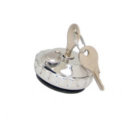 Tankdeckel abschliessbar 40mm mit Bajonettverschluss chrom