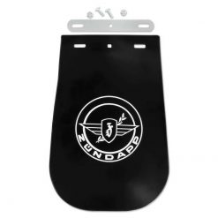 Schutzblechlappen / Spritzschutz Zündapp mit Logo aus Kunststoff