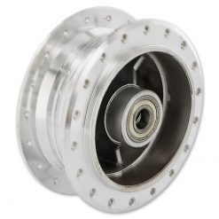 Radnabe für Speichenrad Puch vorne mit geschlossenen Lager ohne Aussparungen