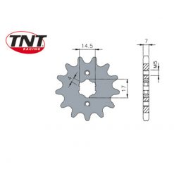 Ritzel 13 Z. 428 (Derbi Senda 2000)