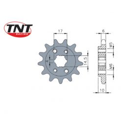Ritzel Derbi GPR -> 2004 15 Z NETTOPREIS
