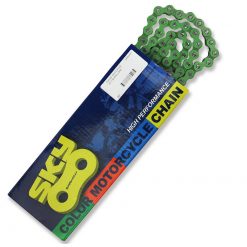 Kette 420 SARKANY 420 134L, verstärkt, ohne O-Ring, dunkelgrün