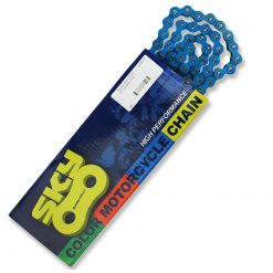 Kette 420 SARKANY 420 134L, verstärkt, ohne O-Ring, vintage blau