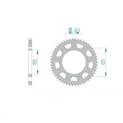 Zahnkranz Stahl 420 / 46 Zähne