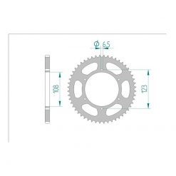 Zahnkranz Stahl 420 / 44 Zähne
