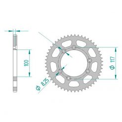 Zahnkranz Stahl 420 / 58 Zähne