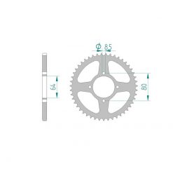 Zahnkranz Stahl 420 / 34 Zähne